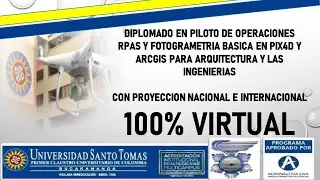 DIPLOMADO PILOTO DE OPERACIONES RPAS Y FOTOGRAMETRIA