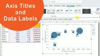 How to Add Data Labels and Axis Titles in Excel | Step-by-Step Tutorial