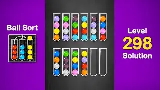 Ball Sort Puzzle Solution Level 298