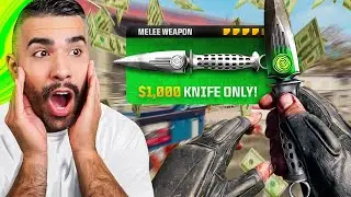 $1000 Knife Only CHALLENGE in VERDANSK!