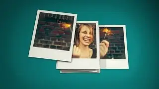 Polaroid Stop Motion After Effects Template