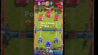 C.R. DOS TORRES…. WOW!?!😱 #clashroyale #shorts