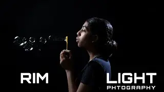 Creative Rim Light Portrait Photography you can do it at your home studio