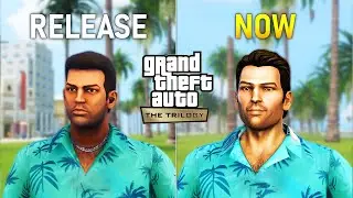 GTA Trilogy: Definitive Edition | Release vs. Now – Physics & Details Comparison