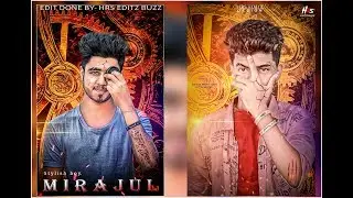 how to make a movie poster, manipulation in photoshop cc tutorial  2018 । Hrs Editz