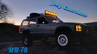 Обзор и тест MN-78 Jeep Cherokee 1/12 на радиоуправлении.