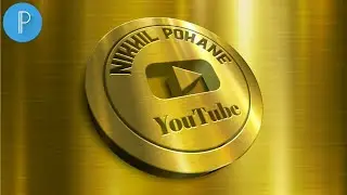 How To Make Logo | How to make a professional gold logo design | how to make a logo in pixellab |