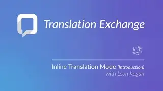 Translation Exchange - Inline Translation Mode (Introduction)