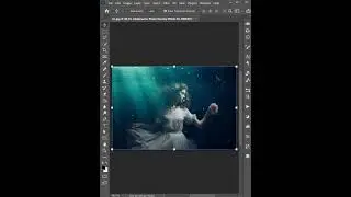 Underwater Effect Overlays Photoshop. Ocean Depth Effect, Sea Texture Layer, Action. How to Work.