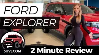 2020 Ford Explorer ST - 2 Minute Review - SUVS.com
