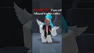 IF I SAY IT, YOU'RE OUT! (Roblox Edition) #shorts