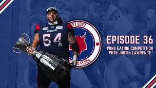 Wing Eating Contest w/ Justin Lawrence | The Bird Flock Podcast