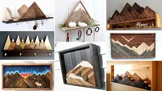 Mountain Wooden Wall Art & Decoration Ideas For Mountain lovers