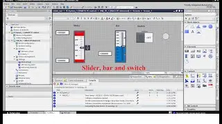 TIA Portal WinCC for beginners part 2 (slider, bar, switch)