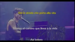 ULTIMO -  PICCOLA STELLA (Testo/ Sub Español) Video Live