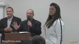 RingDivas.com 2009 Press Conference Pt.1 (Womens Wrestling)