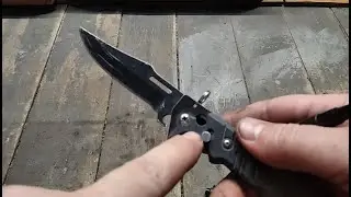Ремонт КНОПКИ викидного ножа. | Repair of the knife release BUTTON.