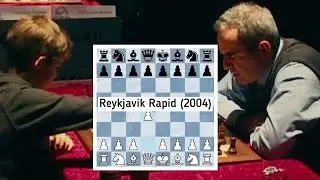 Magnus Carlsen vs Garry Kasparov | 2004 | Reykjavik Rapid