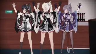 Keqing Dancing to 2 Phut Hon Phao Remix by KAIZ - Genshin Impact Animation