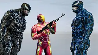Iron Man vs Big Venom | Venom 2 2021 | Venom Let There Be Carnage | Flip Book Artist 2021