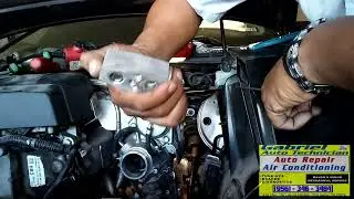 This is the reason why your Air Conditioning is not cold ; frozen compressor  part 2