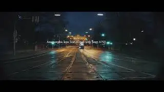 sirui anamoprphic short lensflare lowlight test Sony A7s3 cinetone