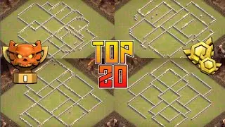 NEW TOP 20 TH11 WAR BASE + LINK | ANTI HYBRID BASES | TOP 20 BEST TH11 WAR BASE DESIGN | COC