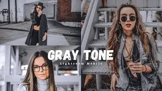 Gray Tone - Lightroom Mobile presets | Gray Preset | Gray Lightroom preset 