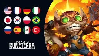 Ziggs - All Voice Lines - All Languages | Legends of Runeterra