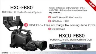 NAB Show New York: HXC-FB80 HD Studio Camera System