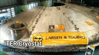India has built the world's biggest cryostat for ITER