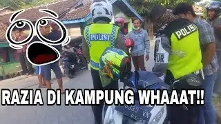 Sidak Razia ilegal || Polisi hampir di amuk warga