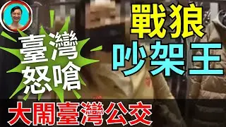 戰狼出沒台灣公交！聲音大就是王道！氣勢絕對不能輸！