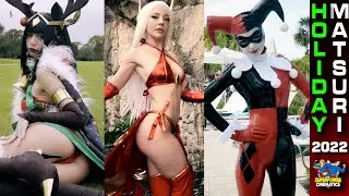 HOLIDAY MATSURI 2022! BEST COMIC CON COSPLAY, ORLANDO FL