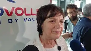 Alessandra Marzari alla presentazione della Vero Volley