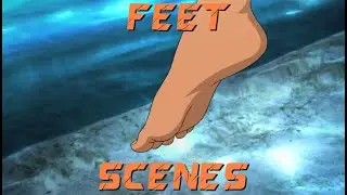 Captain Earth - Feet Scenes