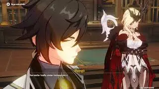 Zhongli cede sua gnosis à Tsarisa [Genshin Impact]