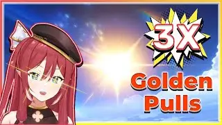 Luckiest streamer of Genshin Impact, 3 gold pulls in one session! (Ganyu and more!)