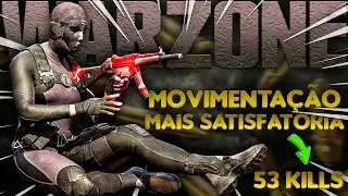 REAGINDO ao BRASILEIRO com a MELHOR MOVIMENTAÇÃO do WARZONE 53K SOLO x SQUAD