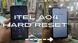 Itel A04 Hard Reset /How to Hard Reset Itel A04.