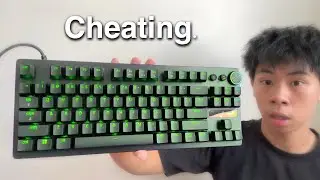 i tried Razer's new CHEATING keyboard...