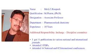 Achievements faculty