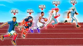 I Scored With The FASTEST Player In EVERY Sport!