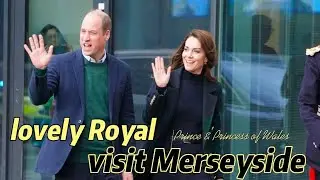 The Prince & Princess of Wales visited Merseyside!