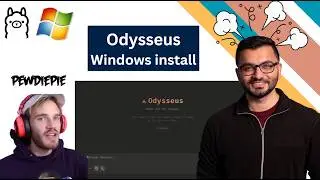 Install PewDiePie Odysseus on Windows manually (no Docker needed)