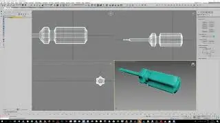 04) Отвертка 3dsmax - Инструменты LOFT