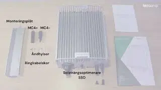 Installation av solsträngsoptimerare (SSO)