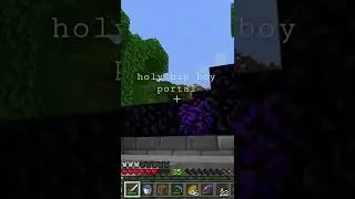 epic giant portal with crazy rare loot in minecraft #gaming #shorts #xbox #youtubeshorts #minecraft