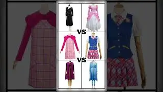 Wednesday VS Ariel VS Enid VS Barbie VS Anna VS Elsa