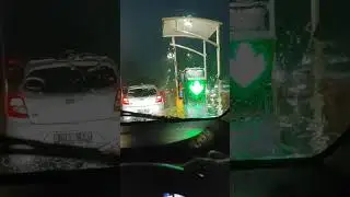 Diluar Nurul, pintu tol gak ada atap hujan masuk ke mobil
